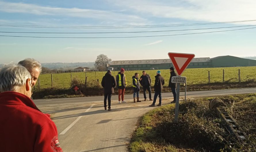 6 décembre 2023 : rendez-vous sur le terrain