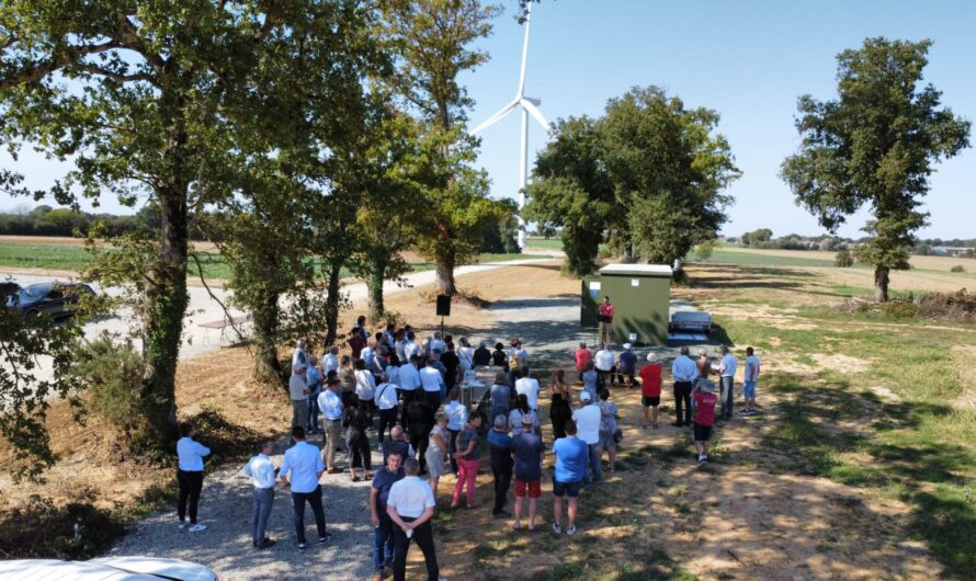 Ouest-France : Un nouveau parc éolien citoyen en Anjou