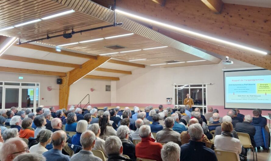 Assemblée Générale de la SAS Eoliennes du Fief-Sauvin